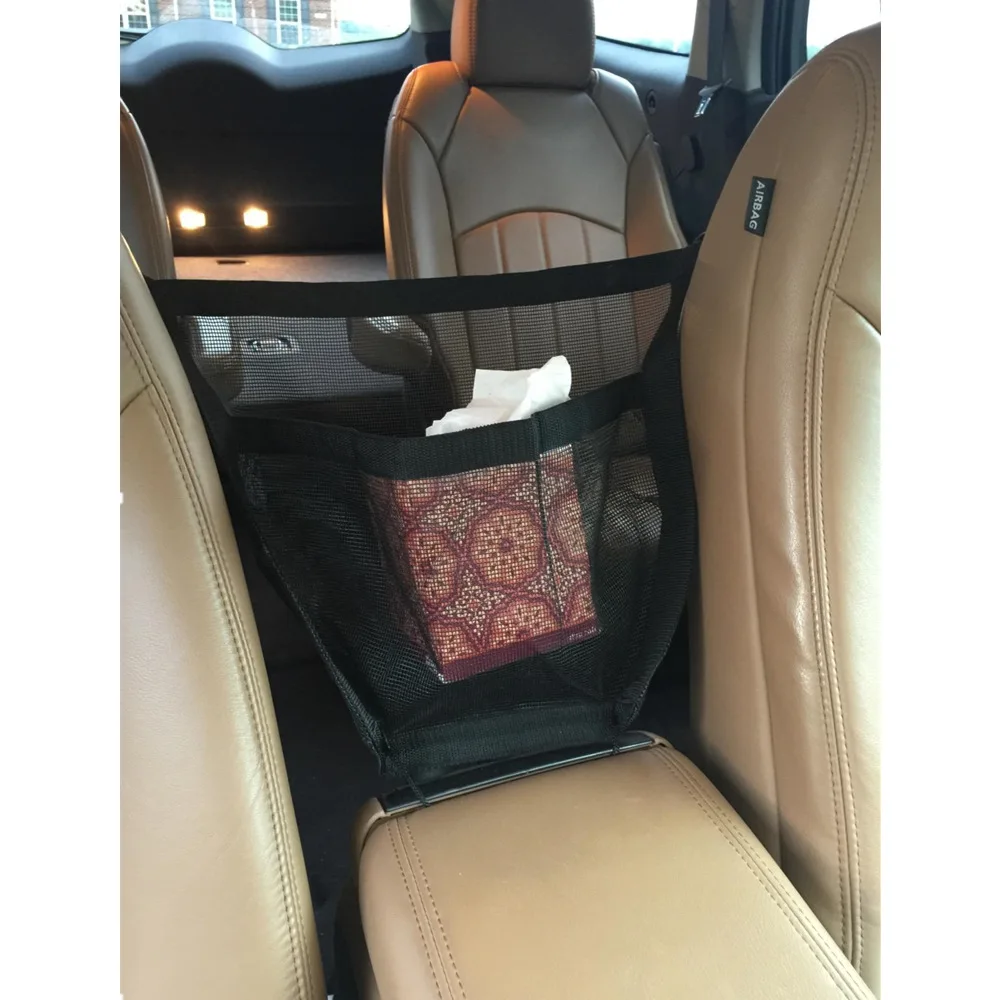 Сетчатый карман для автомобиля 1 шт. сетчатый хранения между сумками держатель