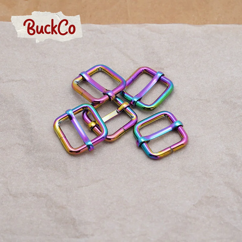 20 мм радуга (металлическая пряжка + Регулируемая D-образное кольцо металлическая