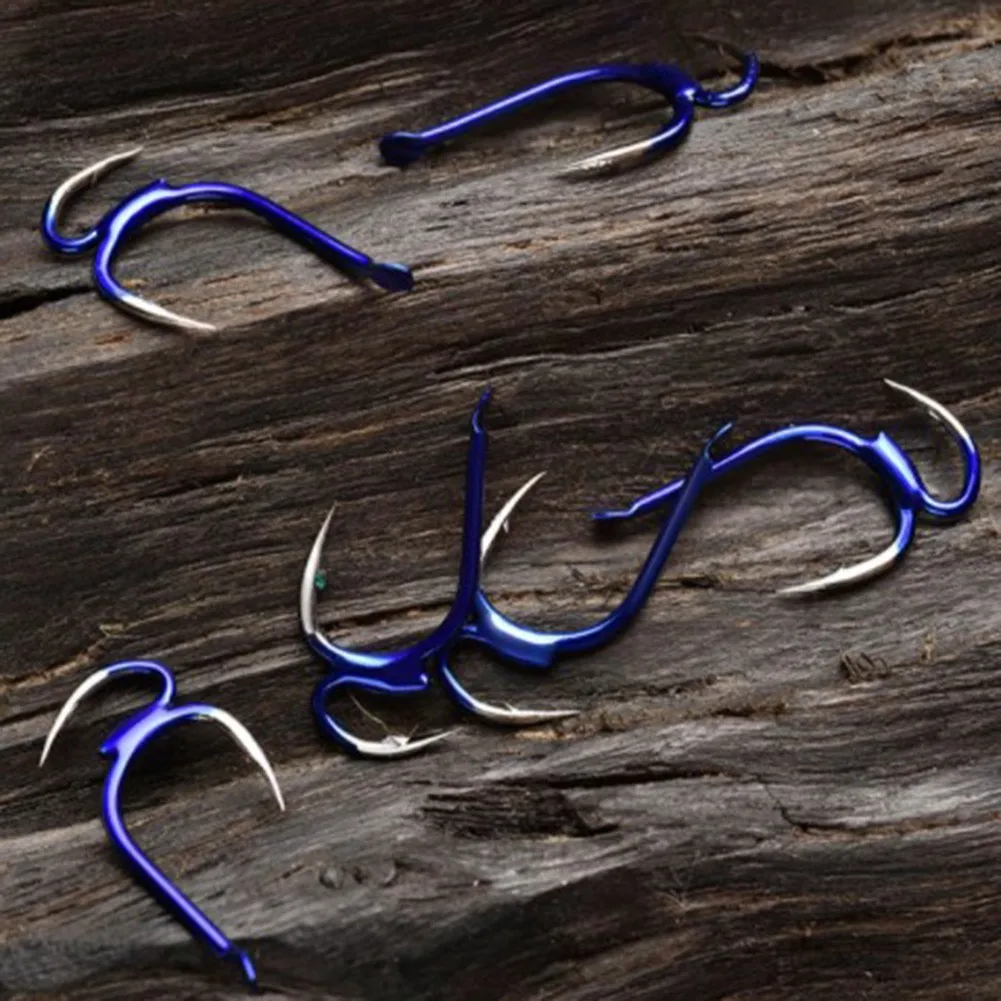 

10 Pcs High Carbon Steel Fishing Hooks Strong Double Strength Sharp Barbed Hooks Carp Fishing Fishhook Tackle Accessories