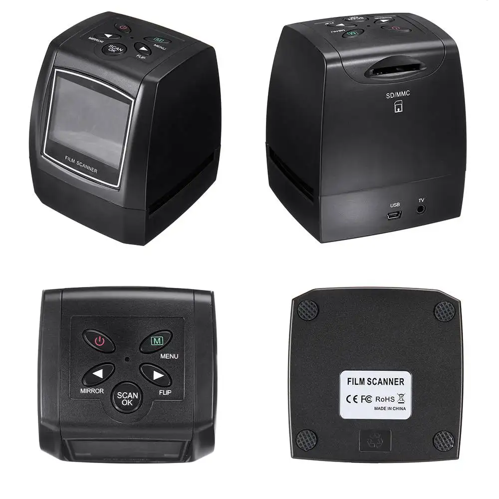 Сканер штрих-кодов 35 мм 135 с отрицательной пленкой конвертер слайдов портативный