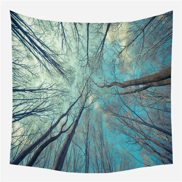 Фон для фотосъемки с изображением пейзажа настенный гобелен природа лес водопад