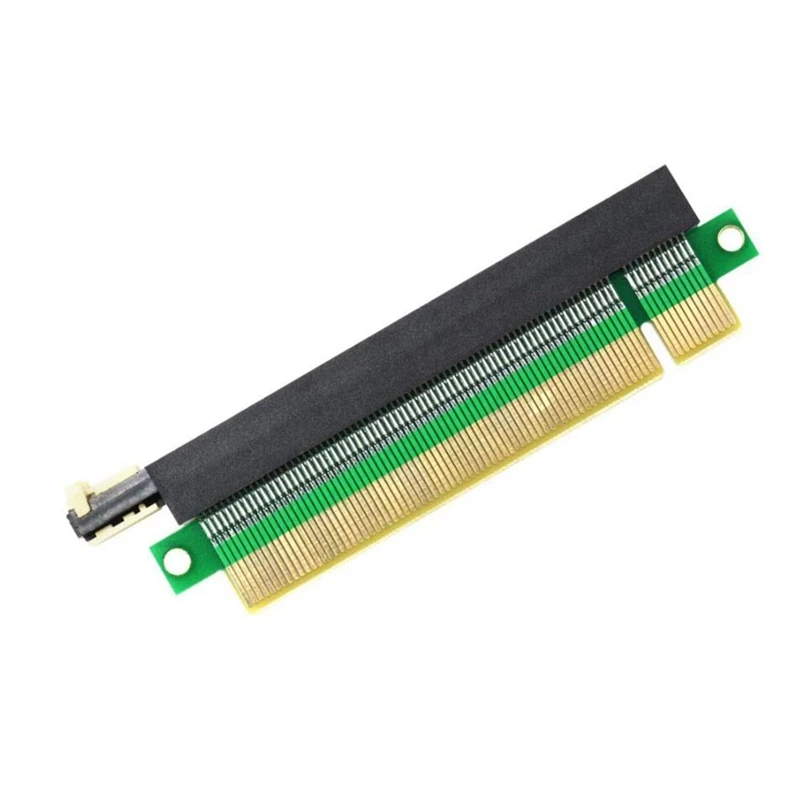 

2Pack PCI-E 164 Pin Slot PCI-Express 16X Riser Card, Male to Female Extension Protector Upward Riser Adapter Card 1U 2U