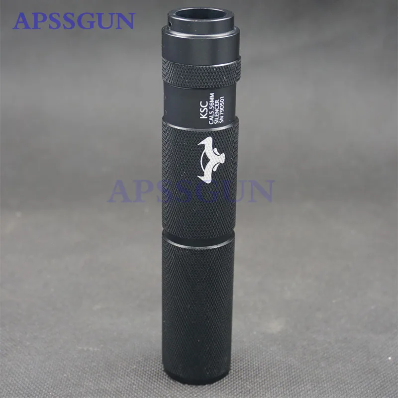 Глушитель Ksc с обратным звуком 19 мм металлическая Наружная трубка удлинительная