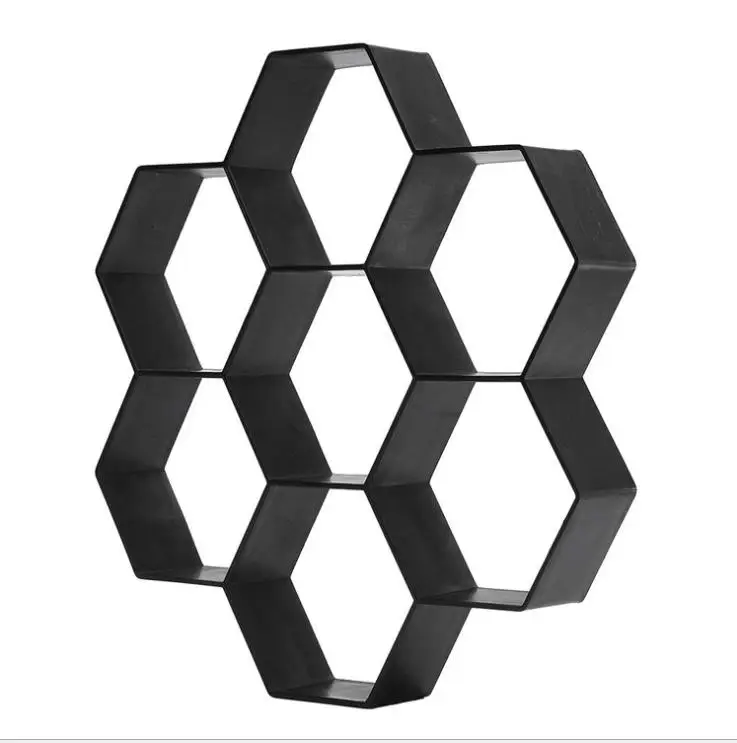 DIY брусчатка для дома сада пола дороги бетона Шаговая дорожка каменная форма