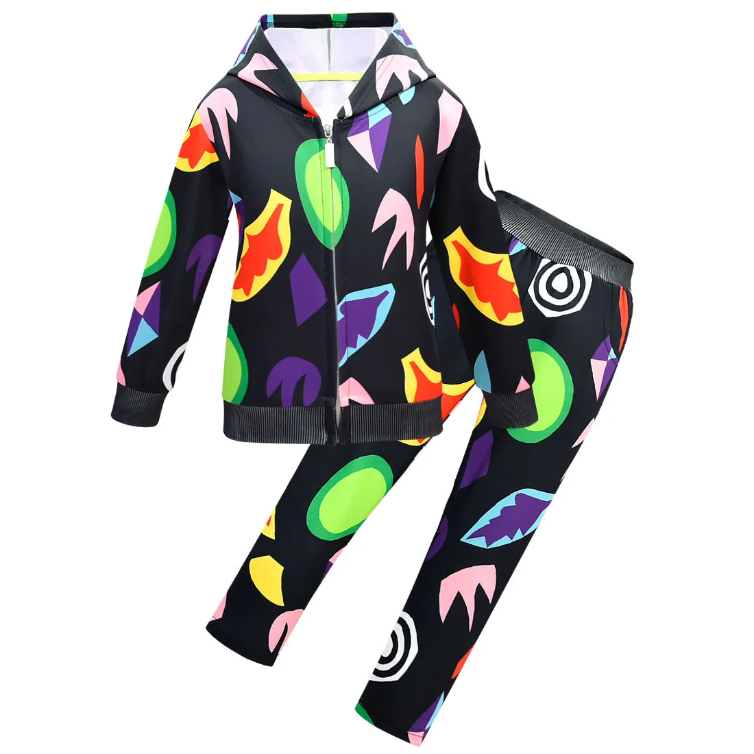 

Костюм детский из футболки с длинным рукавом и брюк