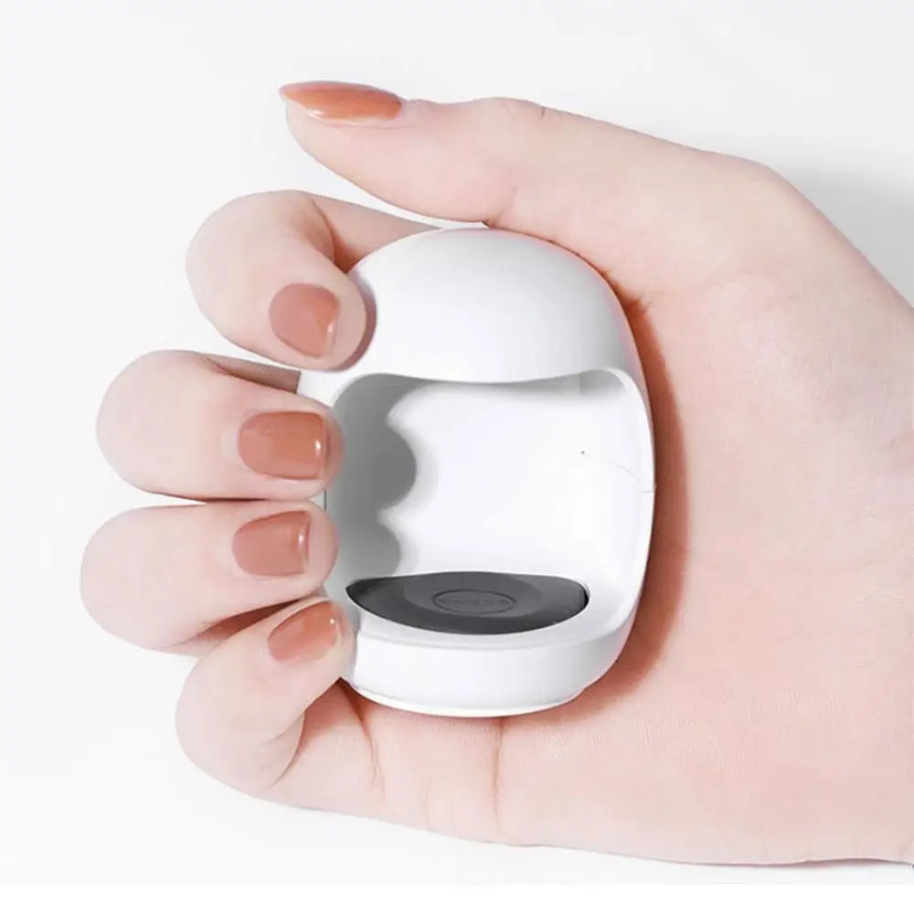 

Egg Shape 4.5W UV LED Lamp for Nail Single Finger Lamp Nail Gel Polish Dryer Drying Machine Smart Sensor 45s / 60s USB