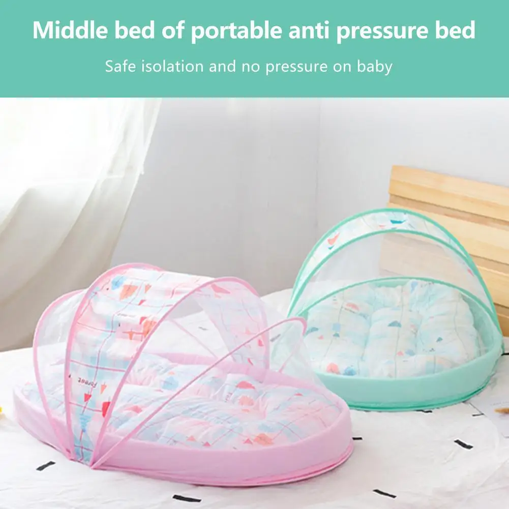 

Portable Baby Lounger Co-Sleeper Comfortable & Foldable APortable Baby Bed With Mosquito Net Lounger Co-Sleeper Comfortabby Crib