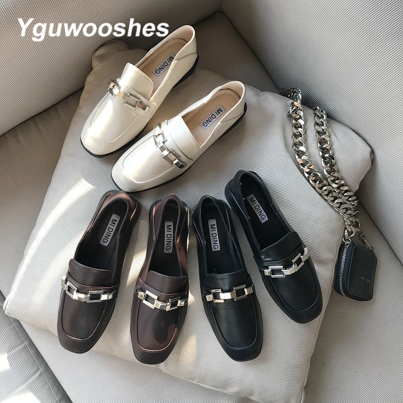 

Autumn and Winter platform shoes new British style square heel single shoes female student oxford ladies shoes loafers women