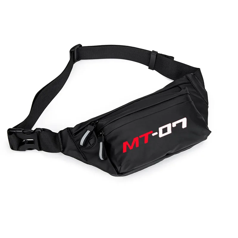 

For YAMAHA MT-07 MT 07 LOGO Men Waist Pack Belt Hip Bum Slant back bag Chest Bag Male Motorcycle Riding Antitheft Purse