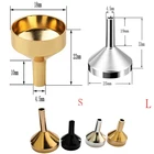 5 шт., Металлические Мини-трубки для заполнения небольших бутылок