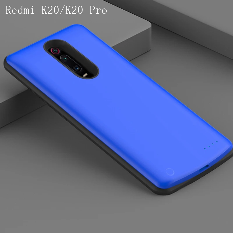 K20 Pro Blue Чехол для зарядного устройства для Xiaomi 9 SE Redmi Note 8 7 K20 Pro Чехол для зарядного устройства - Цвет: K20 Pro Blue