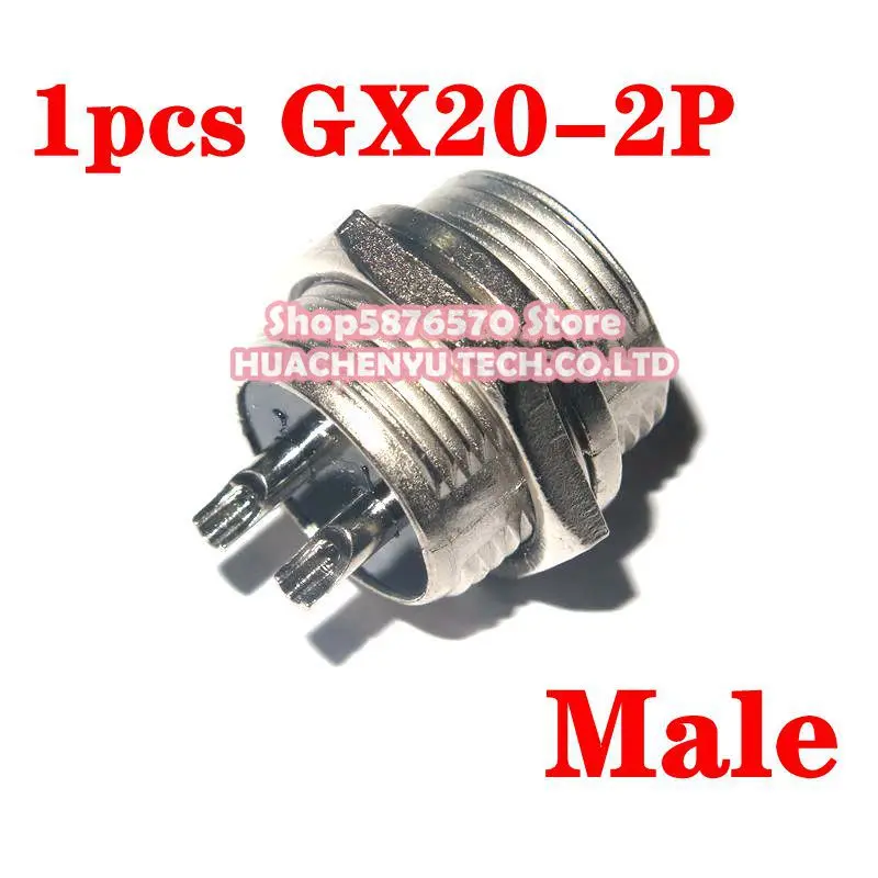 

1Set GX20-2P/3/4/5/6/7/8/9P 16mm Male & Female Circular Aviation Socket Plug Wire Panel Connector