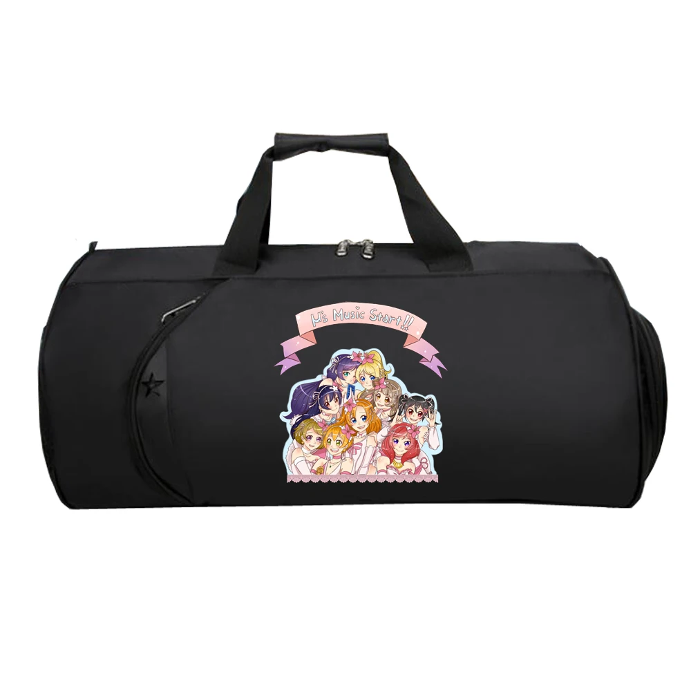 

Japan anime LoveLive Travel Bag teenagers Multifunctional Large Capacity bags Men Women Hand duffel Travel luggage Package