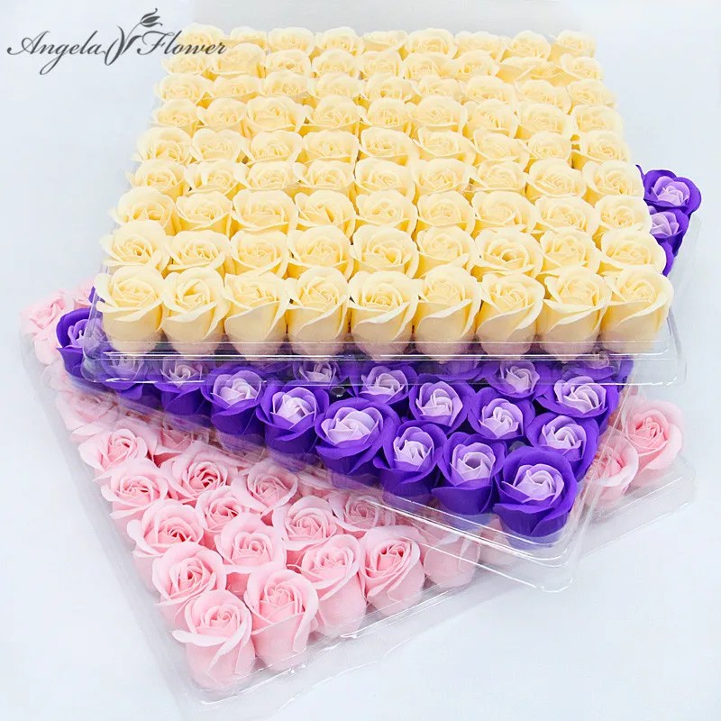 81 шт 3 5 см Роза мыльные головки цветка слоя бессмертные вечные Цветы Подарочная