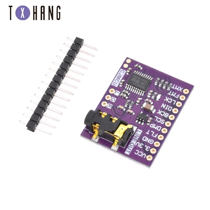 Декодер PCM5102A DAC I2S 32-битный модуль проигрывателя ES9023 PCM1794 Raspberry Pi электроника