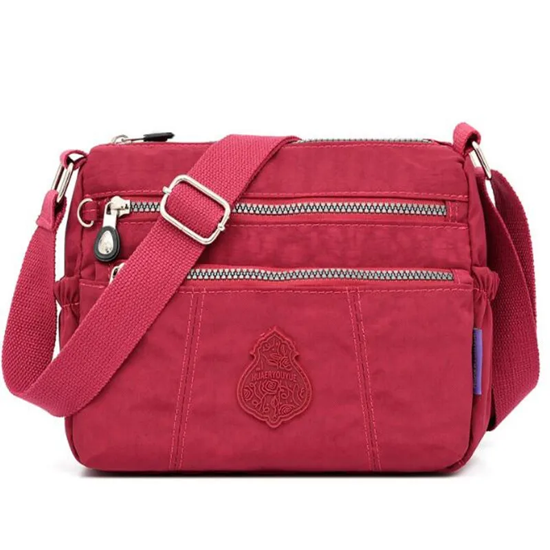 

Fashion Women Shoulder Bag Casual Nylon Crossbody Bag Messenger Multilayer Bags Female Handbags Bolsos Sac A Main
