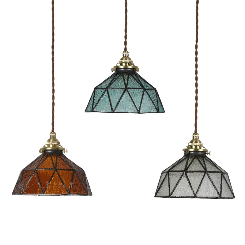 Скандинавский Лофт медное стекло подвесные светильники промышленный стиль