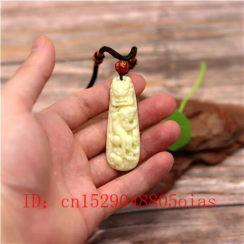 Натуральный белый китайский Нефритовый дракон модные очаровательные ювелирные