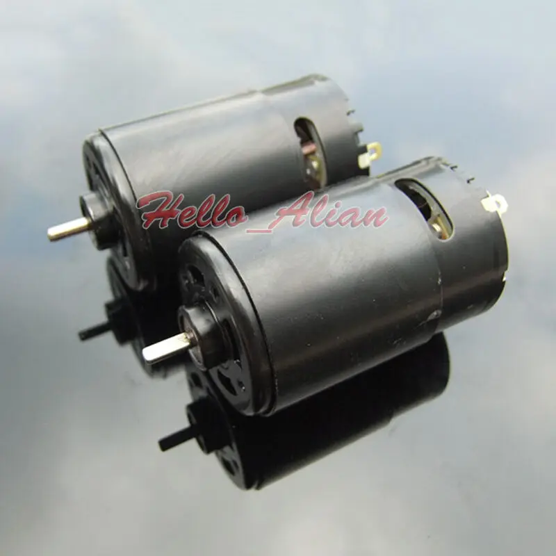 1 шт черный rs 550 mute двигатель с ист