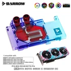 Водяной блок Barrow GPU для ZOTAC RTX 3070 Gaming Series  3060Ti, охладитель графической карты с 5 В синхронизацией + черная пластина, фотография