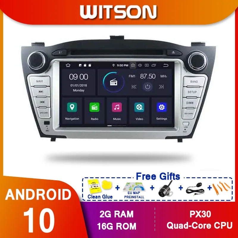 WITSON! Автомобильный DVD плеер PX5 Android 10 0 Восьмиядерный процессор для HYUNDAI TUCSON/ix35 (2009