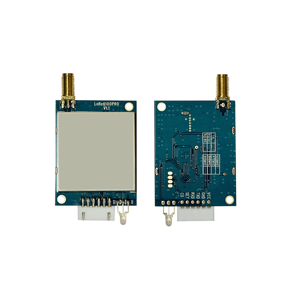 2 шт. Lora6100pro 1 Вт макс 6-8 км сеточная сеть Дальний диапазон беспроводной трансивер
