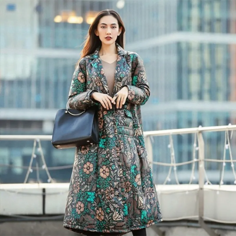 Женский кожаный вентилятор с принтом из овчины элегантный наряд для офиса