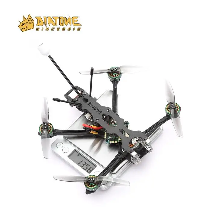 DIATONE roman&iacute;es L4 MAMBA F722 AIO ULTRA peque&ntilde;o VTX RUNCAM NANO2 M8 PLUS GPS TOKA 1404 3000KV 4S 4 pulgadas FPV Micro Drone largo alcance PNP-3