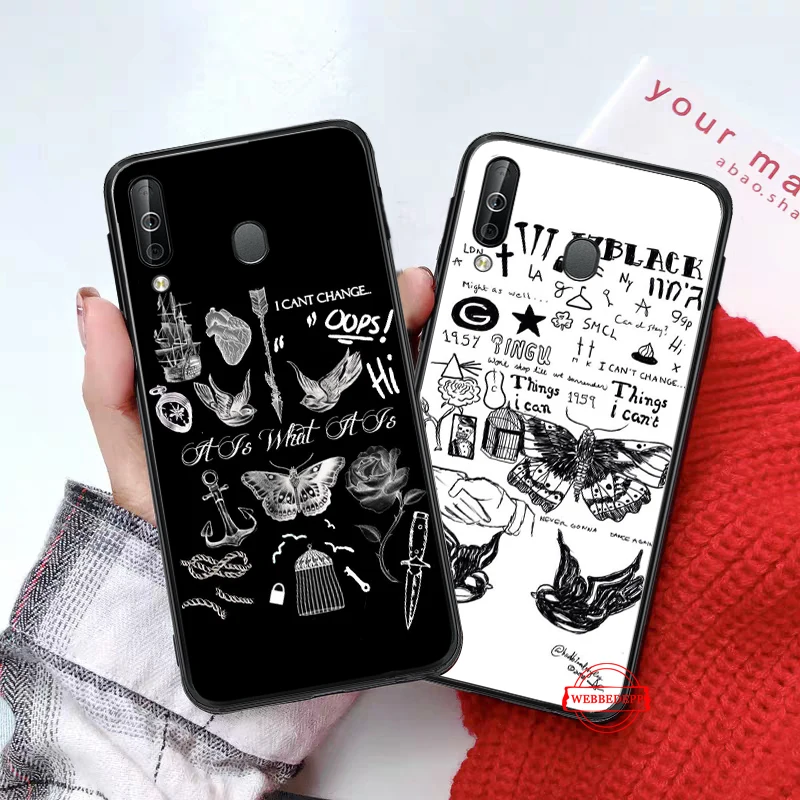 Силиконовый чехол с бабочками в стиле Гарри для Samsung A3 A5 A10S A30S A50S A6 Plus 2018 A7 A8 A9 A10 A30
