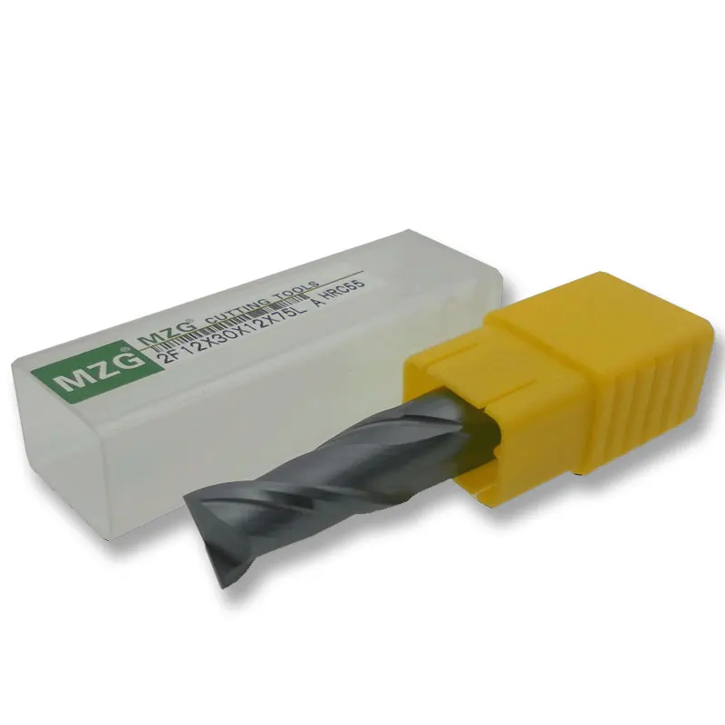 Твердосплавные концевые фрезы MOSASK из вольфрамовой стали с 2 канавками HRC45 мм 3 4 6