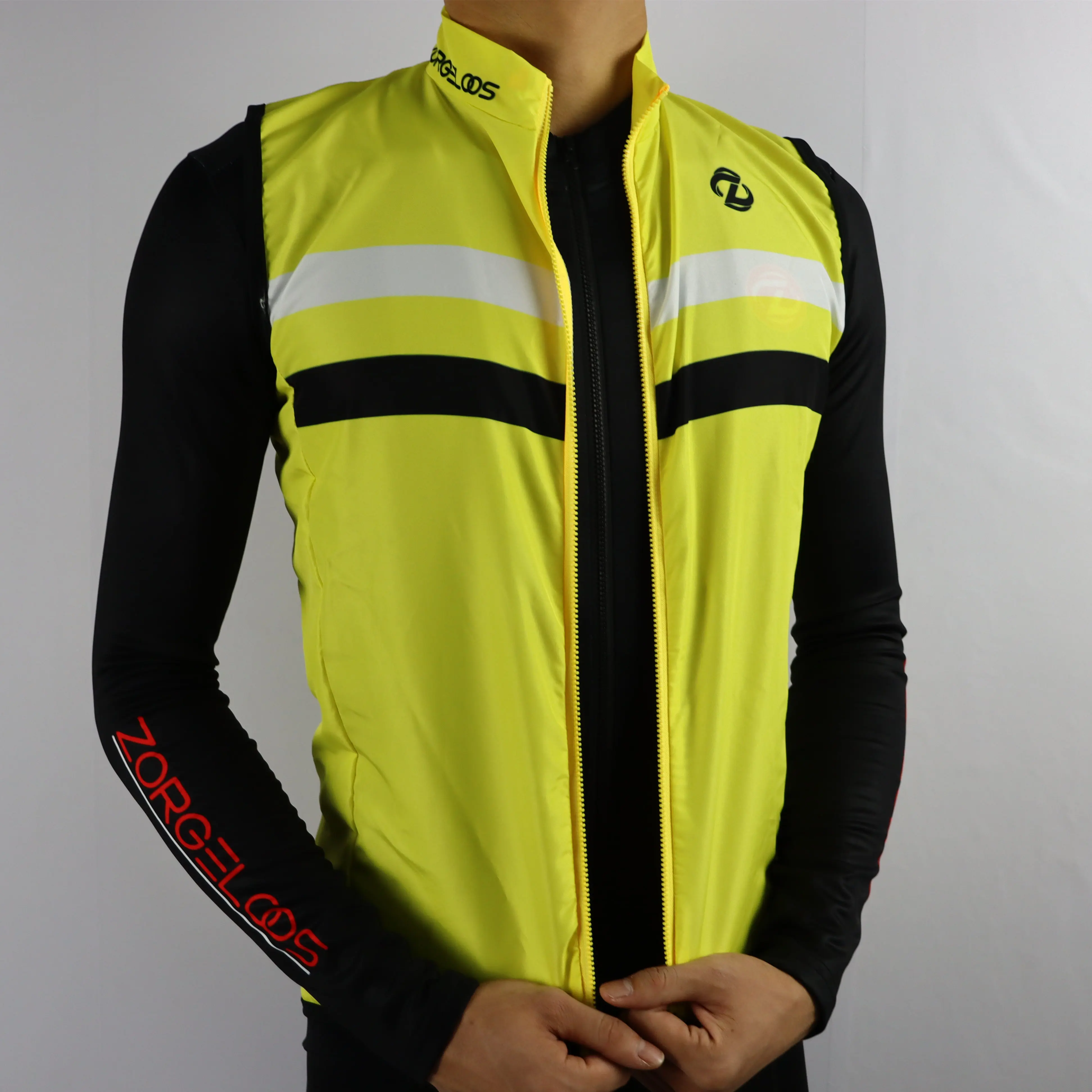 ZORGELOOS 2019 Pro team ветрозащитный жилет polaire cyclisme на заказ chaleco reflectivo fahrrad weste ciclismo ropa bike