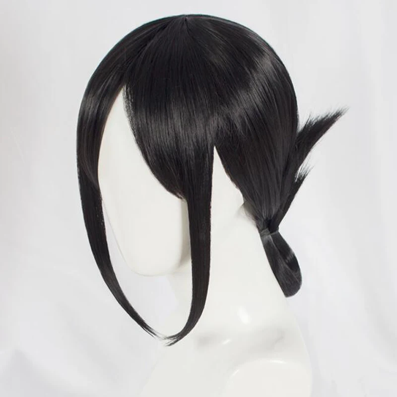 Love is война Shinomiya Кагуя Косплэй для девочек черного цвета с рисунком из аниме парик