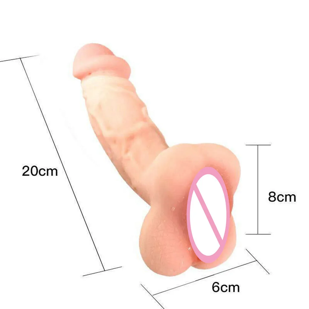Реалистичный пенис на ощупь Супер огромный большой фаллоимитатор с присоской
