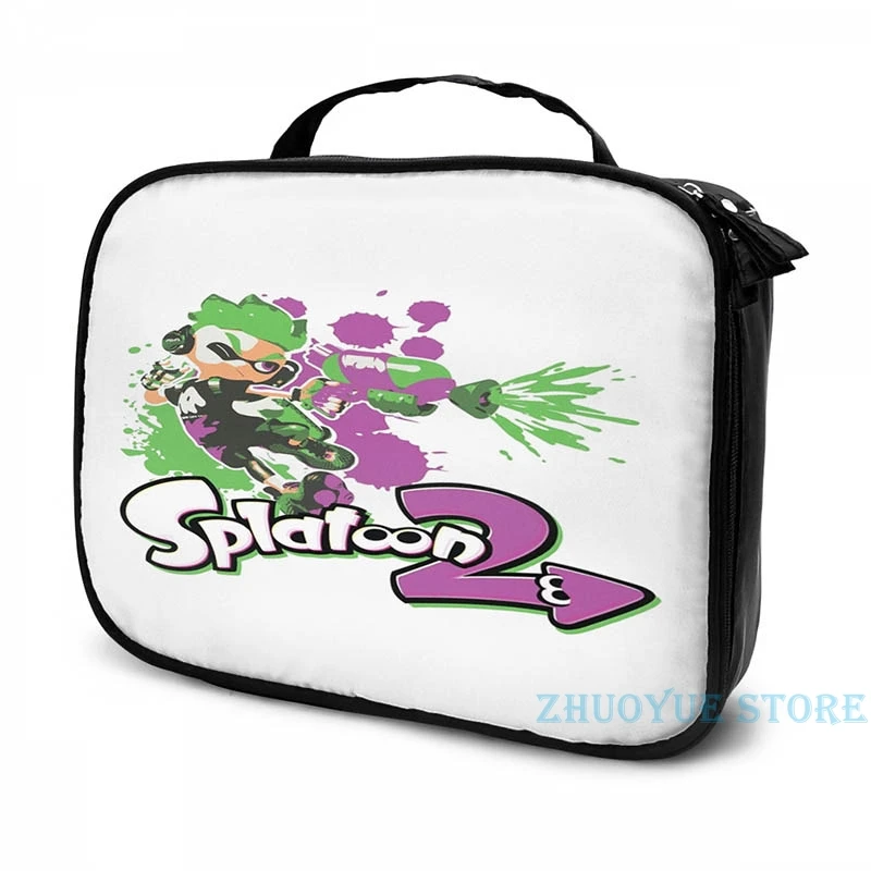 Забавный графический принт Splatoon 2 Inkling Мальчик USB заряд рюкзак школьные сумки Для