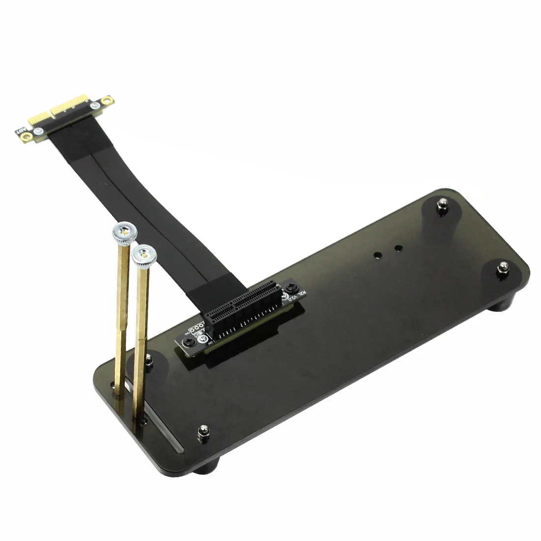 Удлинительный кабель PCIe 3 0x4 Male x4 Female 32G/bps PCI E 4x Graphics SSD RAID Extender с вертикальным