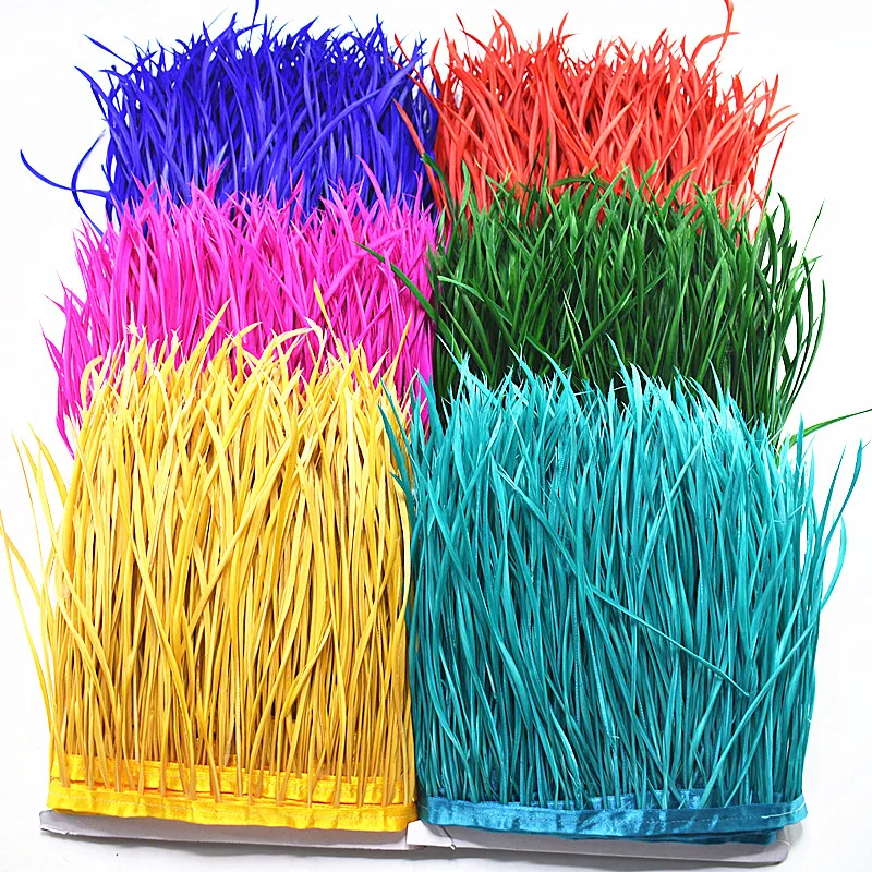 Гусиные перья 1 м/лот тонкие мягкие индейки Марабу Промытые 15-20 см для рукоделия