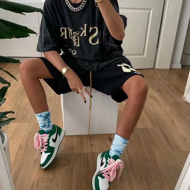 Embossed ASKYURSELF T Shirt Men Women 1:1 High Quality 3D Foam Printing T-shirt Vintage Nice Washed Tee Tops | Мужская одежда