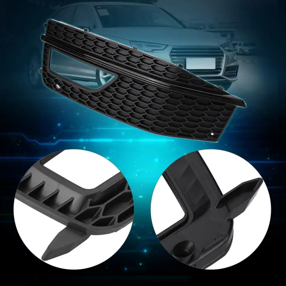 Пара противотуманных светильник для переднего нижнего бампера решетка гриля Audi
