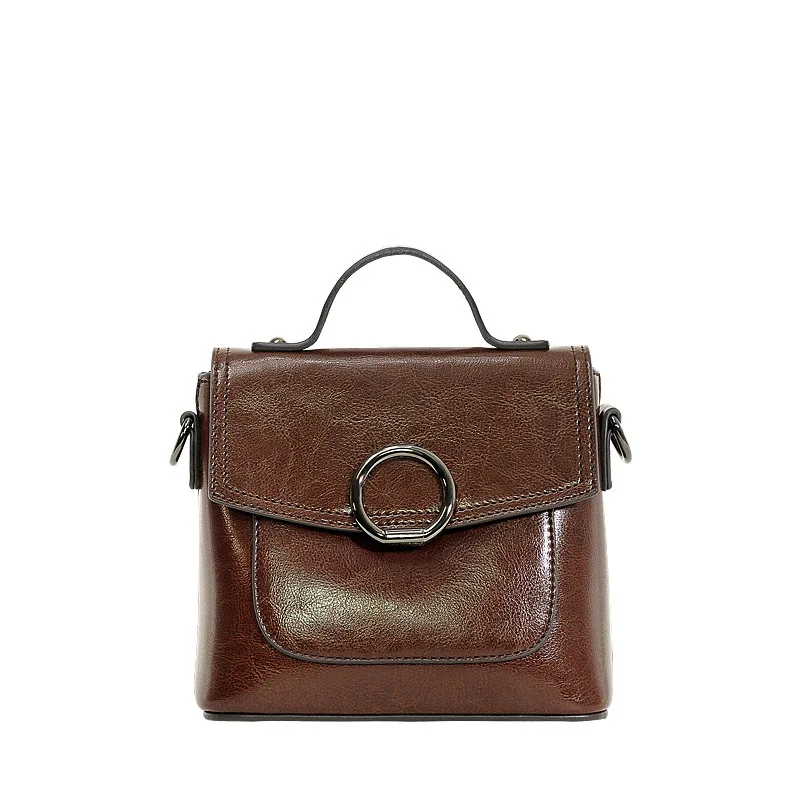 

Women Bag 2020 Genuine Leather Handmade Calfskin Temperament Fashion Designer Luxury New Handbags Crossbody Messenger Shoulder