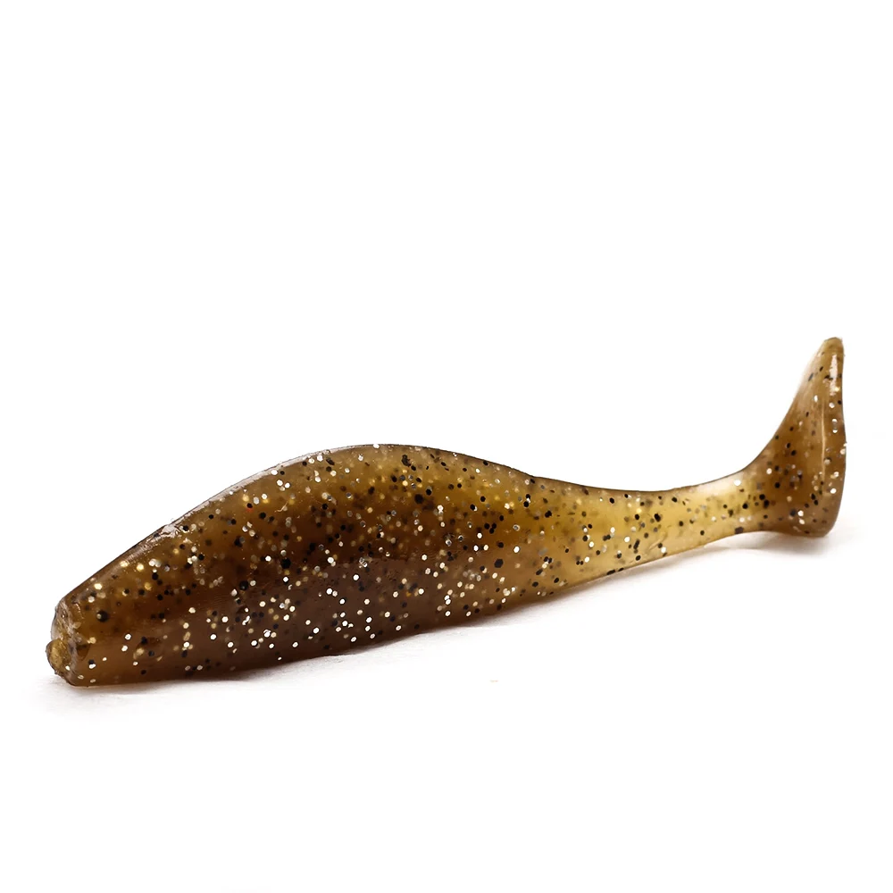 10 шт./лот Мягкая приманка 75 мм 3 8 г искусственные черви рыбий запах Т Хвост