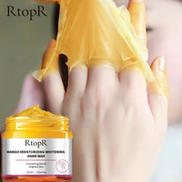 mango whitening hand wax moisturizing repair exfoliating calluses hand mask anti aging brighten nourishing firming skin care 50g