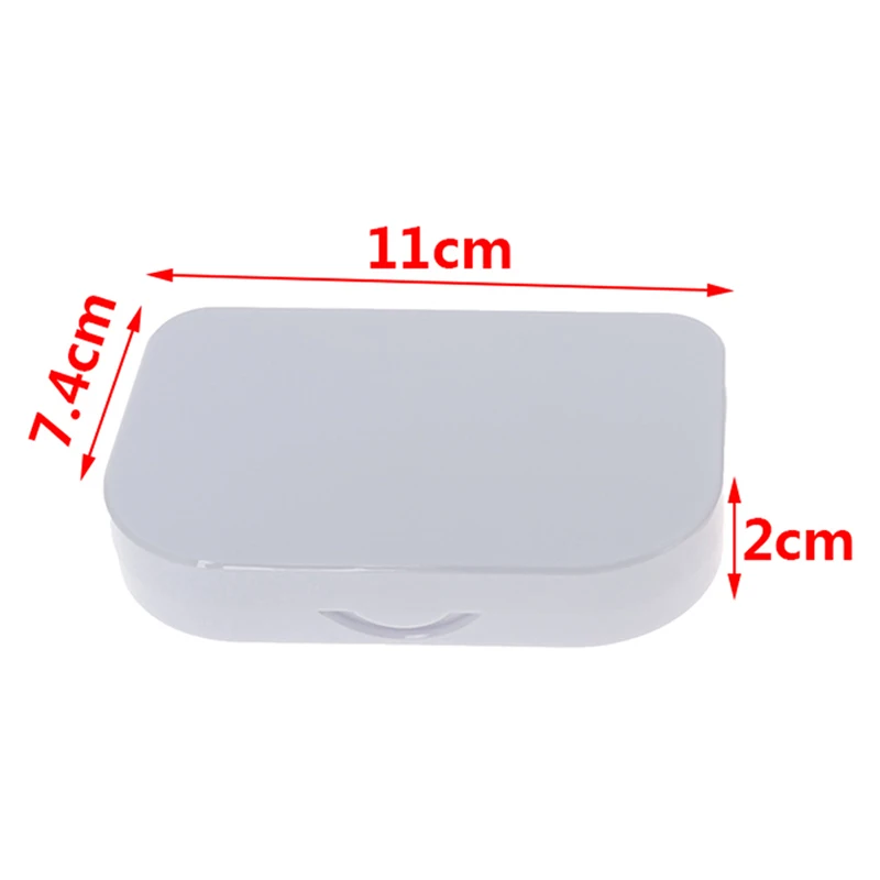 

Plastic False Eyelash Storage Box Makeup Cosmetic With Mirror Case Organizer Travel Cosmetics Tool