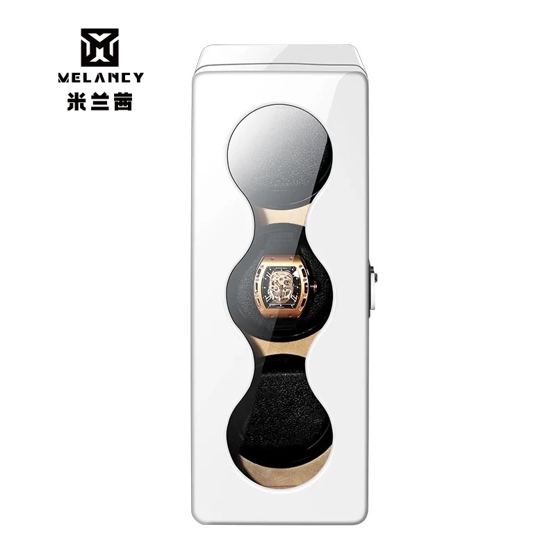 Чехол для часов с автоматическим вращением ювелирных изделий футляр прозрачным