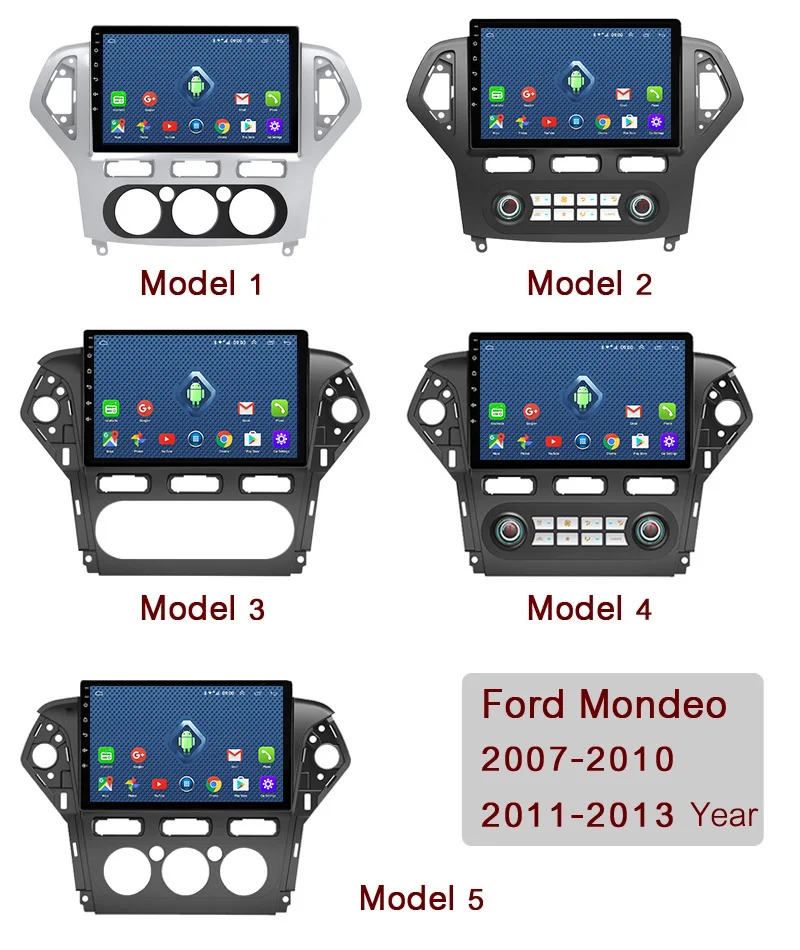 4G Lte все Netcom 10 дюймов Android 8 0 автомобильный стерео мультимедийный плеер для Ford Mondeo