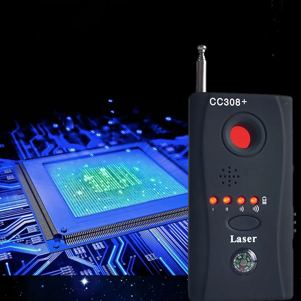

Cc308 + Draadloze Signaal Detector Anti-Sneak Shot Anti-Afluisteren Anti-Stelen Privacy Bescherming Anti-Gps locator