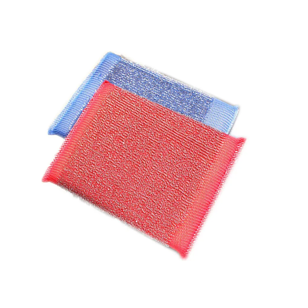 3 шт. губки из нержавеющей стали для чистки посуды|Чистящие щетки| |