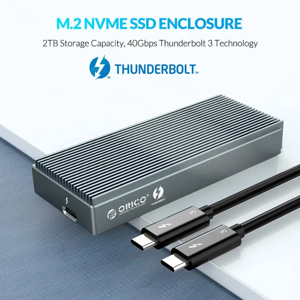Корпус ORICO для ноутбука и настольного компьютера USB C 2 ТБ 40 Гбит/с NVME M.2 | Компьютеры
