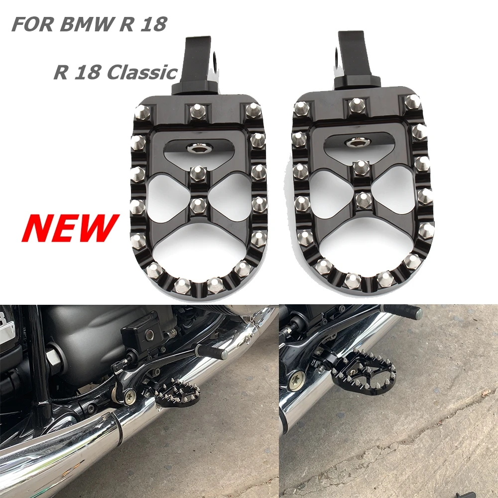 

Новое поступление! Широкие Педали для Мотоцикла BMW R 18 Classic R18, увеличенные и модифицированные с ЧПУ