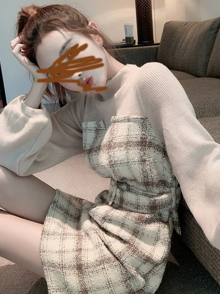 

CMAZ 2021 Autumn Winte Sweater Women Tops Knitted Pullover Korean Style Cardigan Soft Warm Pull Thick Outwear