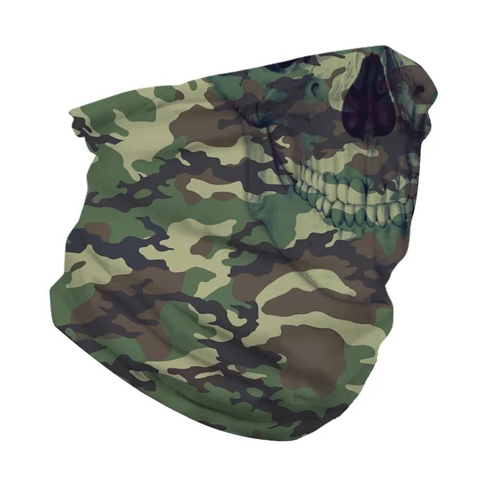 Камуфляжная велосипедная бандана защита от солнца глушитель дышащий рыболовный